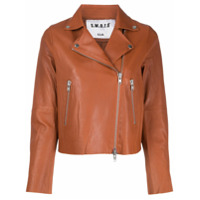 S.W.O.R.D 6.6.44 Jaqueta biker com zíper - Marrom