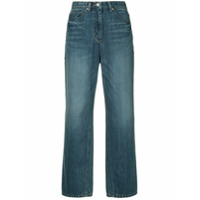 System wide leg straight jeans - Azul