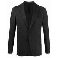 Tagliatore houndstooth suit jacket - Preto