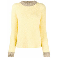 Tela long-sleeve knitted jumper - Amarelo