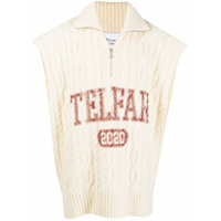 Telfar Suéter com estampa de logo - Neutro