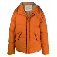 Ten C padded hooded jacket - Laranja