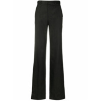 The Attico Calça flare cintura alta - Cinza