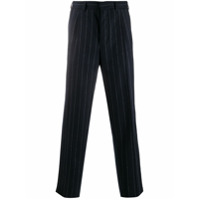 The Gigi Calça reta com listras - Azul