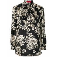 The Gigi Camisa com estampa floral - Preto