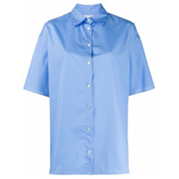 The Row Camisa lisa com mangas curtas - Azul