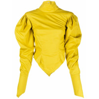 Thebe Magugu Blusa Sulphur - Amarelo