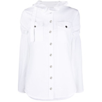 Thebe Magugu Camisa Victorina - Branco