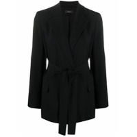 Theory Blazer Eco Rosina com cinto - Preto