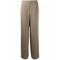 Theory Calça pantalona - Cinza