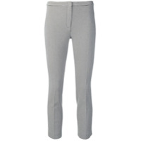 Theory Calça slim cropped - Preto