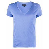 Theory Camiseta gola V - Azul