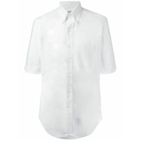 Thom Browne Camisa abotoada com bolso - Branco