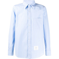Thom Browne Camisa listrada - Azul