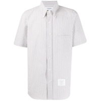 Thom Browne Camisa mangas curtas - Cinza
