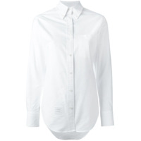 Thom Browne Camisa mangas longas - Branco