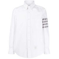 Thom Browne Camisa Oxford 4-Bar - Branco