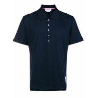 Thom Browne Camisa polo com botões - Azul