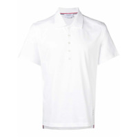 Thom Browne Camisa polo com botões - Branco