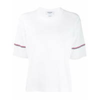 Thom Browne Camiseta decote careca - Branco