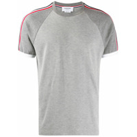 Thom Browne Camiseta mangas raglan - Cinza