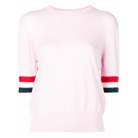 Thom Browne Camiseta RWB de lã merino - Rosa