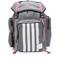 Thom Browne Mochila 4-Bar média - Cinza