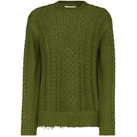 Tibi Suéter de tricô Nuage - Verde