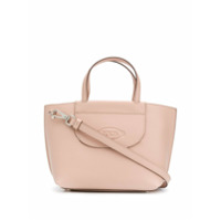 Tod's Bolsa tote com logo gravado - Rosa