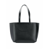 Tod's Bolsa tote com logo - Preto