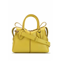 Tod's Bolsa tote de couro - Amarelo