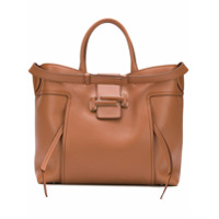 Tod's Bolsa tote de couro - Marrom