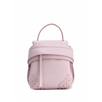 Tod's Mochila pequena 'Wave' de couro - Rosa