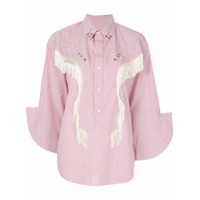 Toga Camisa com franjas - Branco