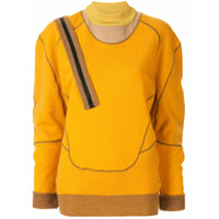 Toga Suéter com detalhe de zíper - Laranja