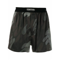 Tom Ford camouflage-print boxers - Cinza
