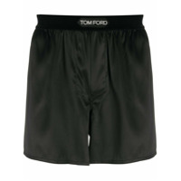 Tom Ford Cueca boxer de seda - Preto