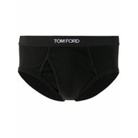 Tom Ford Cueca com logo no cós - Preto