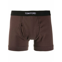 Tom Ford logo-waistband boxers - Marrom