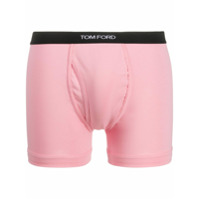 Tom Ford Short boxer com logo no cós - Rosa