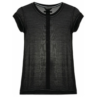 Tom Ford short sleeve knitted top - Preto