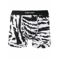 Tom Ford zebra-print boxers - Preto