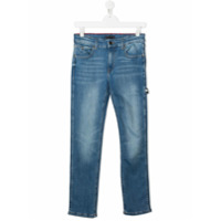 Tommy Hilfiger Junior Calça jeans reta - Azul