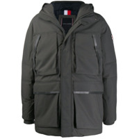 Tommy Hilfiger Parka com capuz - Cinza