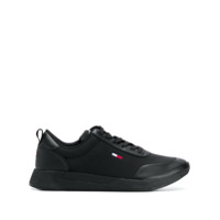 Tommy Jeans logo running sneakers - Preto