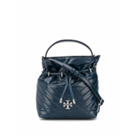 Tory Burch Bolsa bucket Kira chevron - Azul