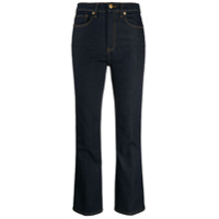 Tory Burch Calça jeans cintura média - Azul