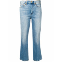 Tory Burch Calça jeans cropped - Azul