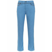 Tory Burch Calça jeans skiny - Azul