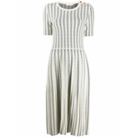 Tory Burch Vestido de jacquard - Neutro